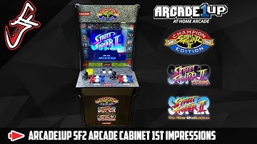 Arcade1UP Street Fighter 2 Arcade Cabinet First Impressions