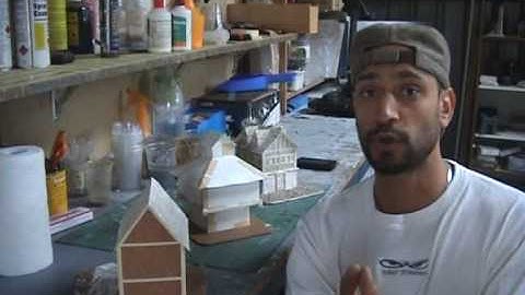 How to make wargame scenery - Tudor Building Part 3