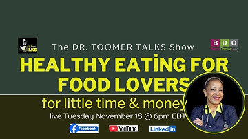 HEALTHY EATING FOR FOOD LOVERS: for little time & money