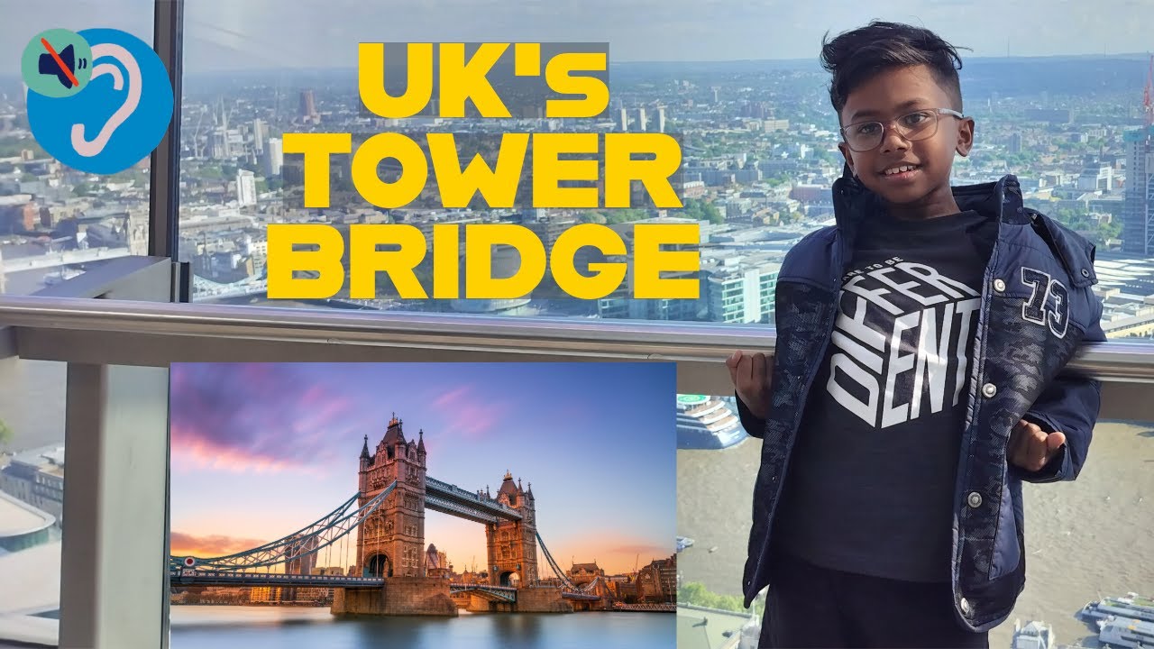 London Tower Bridge Vlog in Indian Sign Language (ISL) | Deaf & CODA Travel Together | UK Tour 2025