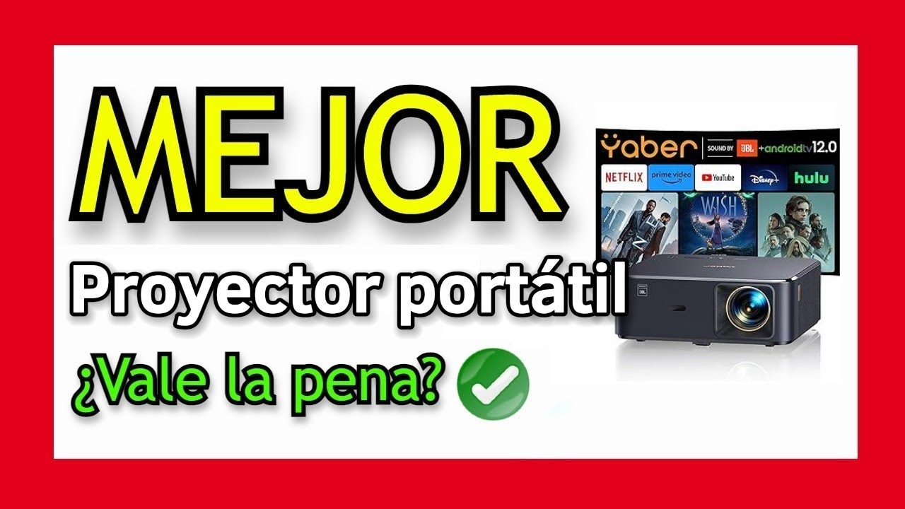 🥇 Proyector Portátil YABER K2s ¿El MEJOR PROYECTOR PORTÁTIL? ✔️ (RECOMENDACIÓN)