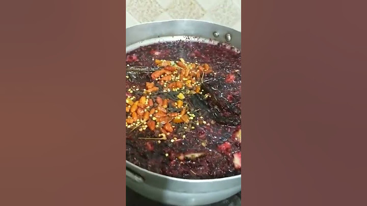 وصفة كركديه على طريقة دولة غانا بس بيسموه سوبولو | الوصفة تحت