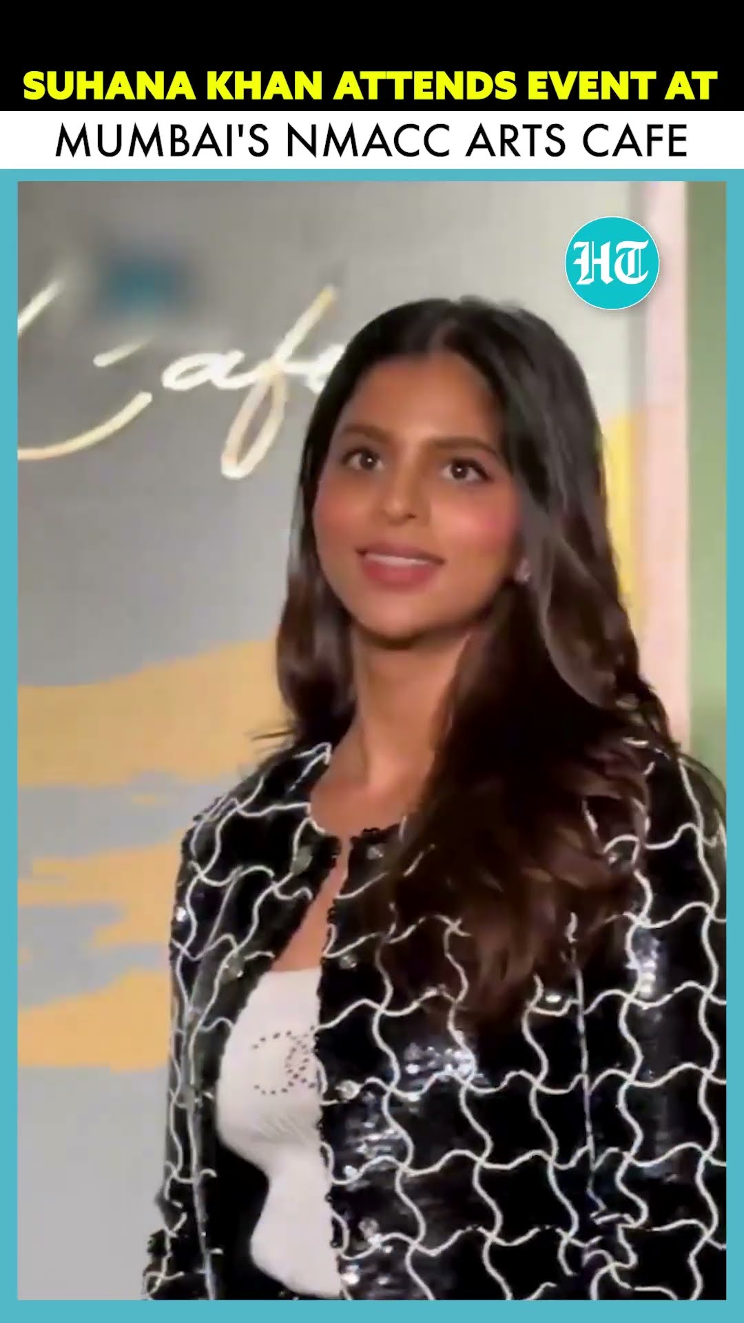 Suhana Khan Looked Glamourous At An Event At Mumbai’s NMACC Arts Cafe #shorts
