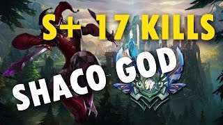 How to Carry in Diamond on Shaco - S+ 17 KILLS - Patch 7.9 - CHALLENGER SMURFING IN DIAOMD