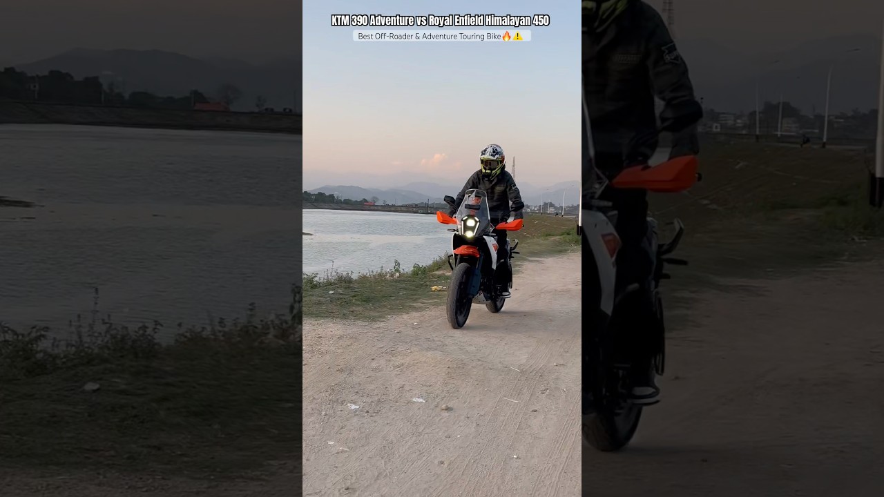 KTM 390 Adventure VS Royal Enfield Himalayan 450⚠️🔥