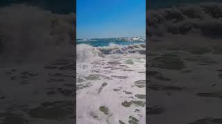 Black sea big waves