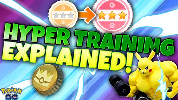 HYPER TRAINING EXPLAINED!!  How to Get Bottle Caps and How to Increase Pokémon IVs in Pokémon GO!