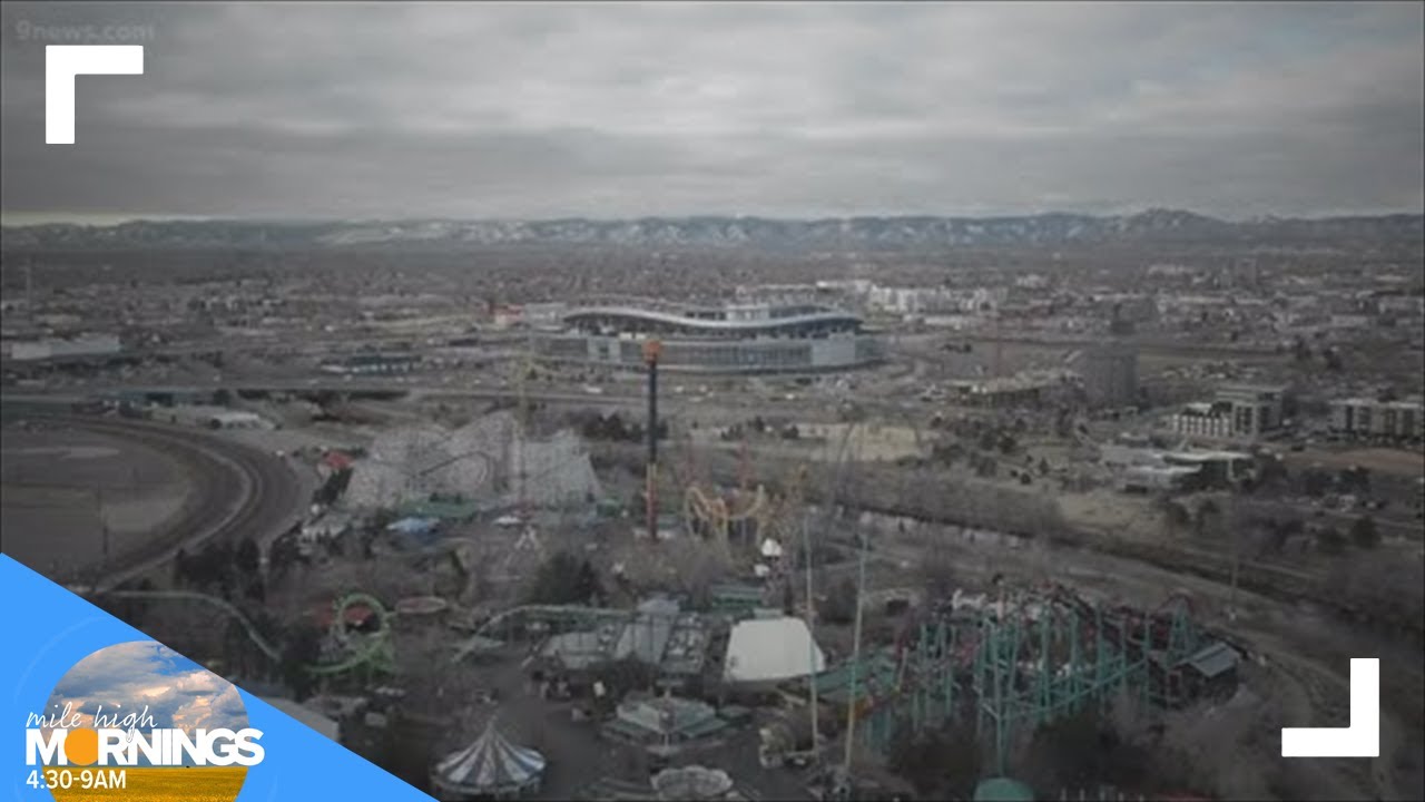 Clouds move into Denver as snow is on the way - YouTube