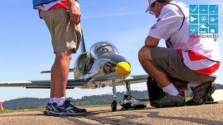 L-39 ALBATROS ANDY ANDREWS vom TEAM USA Wertungsflug RC TURBINE (20KG) JET WM