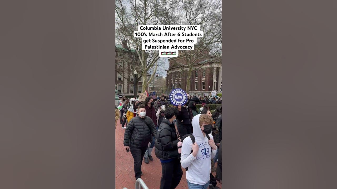 🇵🇸 Columbia University Anti-war Protest - YouTube