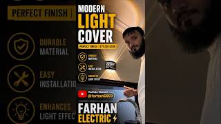 Professional Wall Light Installation | Electric Work #farhanelectricofficial