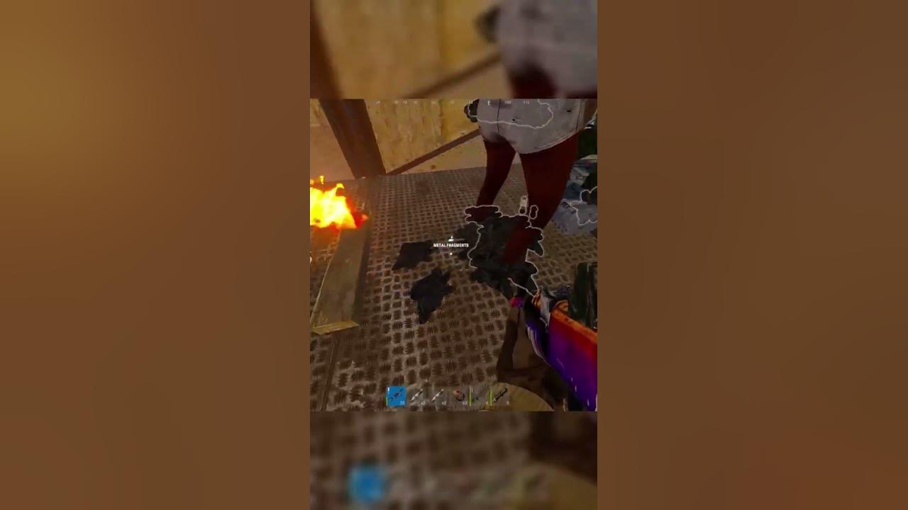 they where despawning all their loot in Rust shorts YouTube