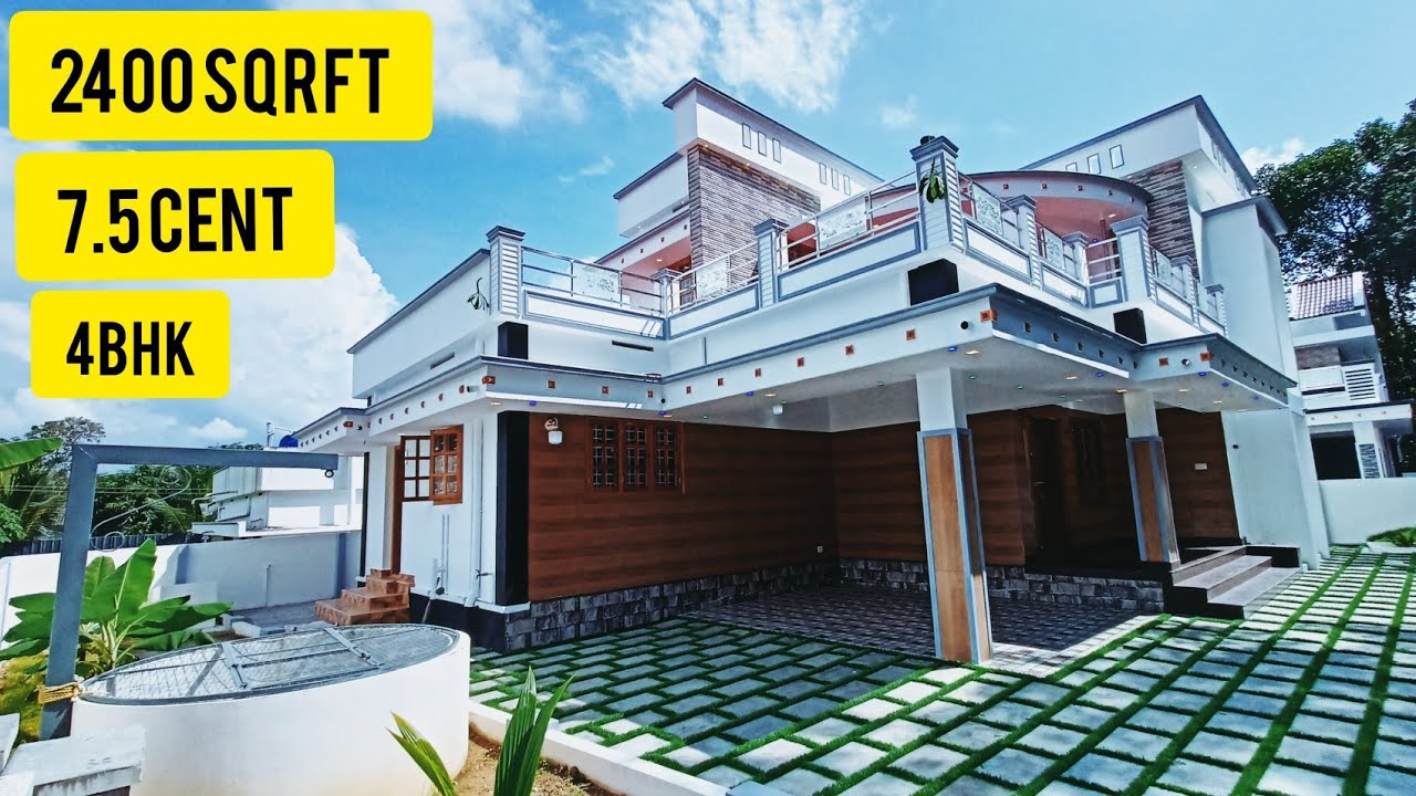 House for sale kerala kottayam changanacherry valiyakulam 7.5 cent 2400