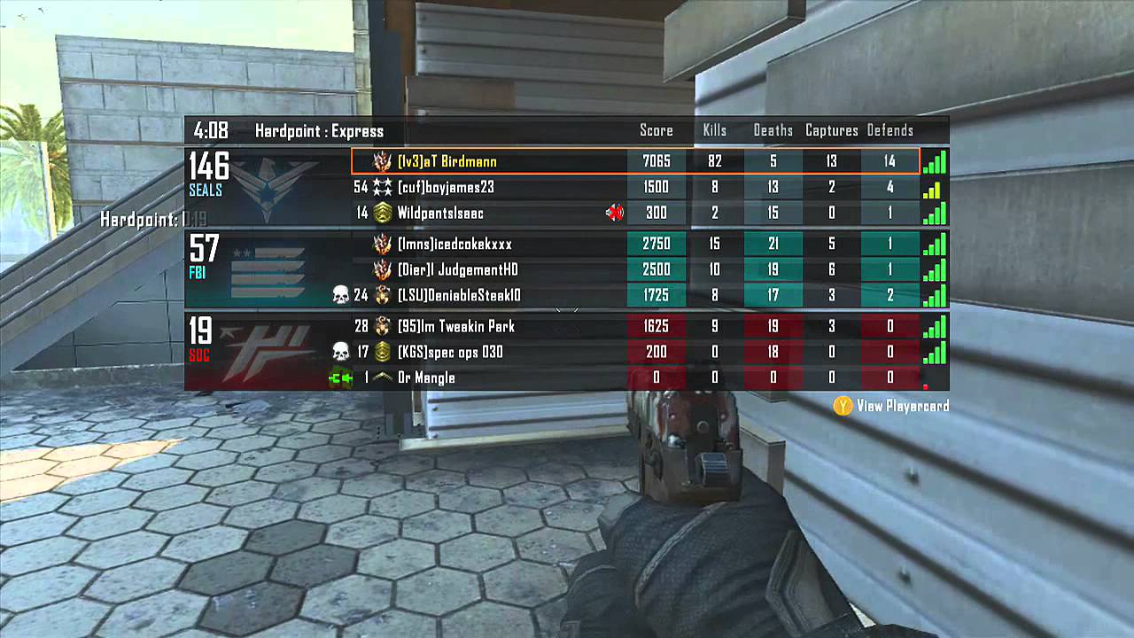 gold camo car BO2: 134 Kills On Express :: Post UGC Niagara Thoughts