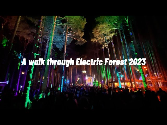 Electric Forest 2023 Best Moments: Amazing Sets, The Dream Emporium,  Projection Mapping & More Electric Forest EF2023