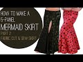 How to Make a Mermaid Skirt Part 2: Fabric, Cut & Sew Skirt