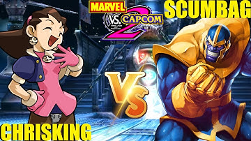 MvC2 Mvci Umvc3 CHRISKING vs SCUMBAG (Fightcade) pt 2
