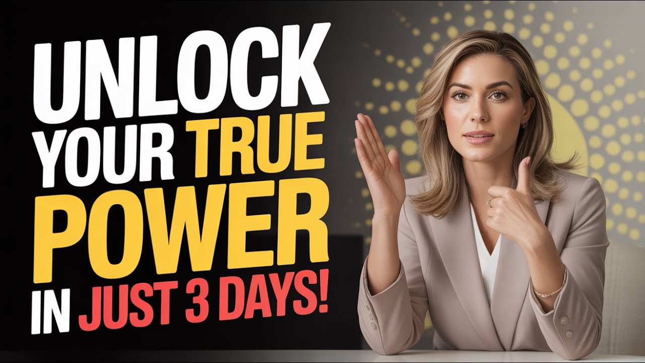 Unlock Your Desires: Practice This Speaking Technique for 3 Days