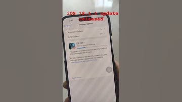 iOS 18.1.1 #ios18 #iphone15 #iphone16 #appleintelligence #iosupdate #trending #viralvideo #shorts