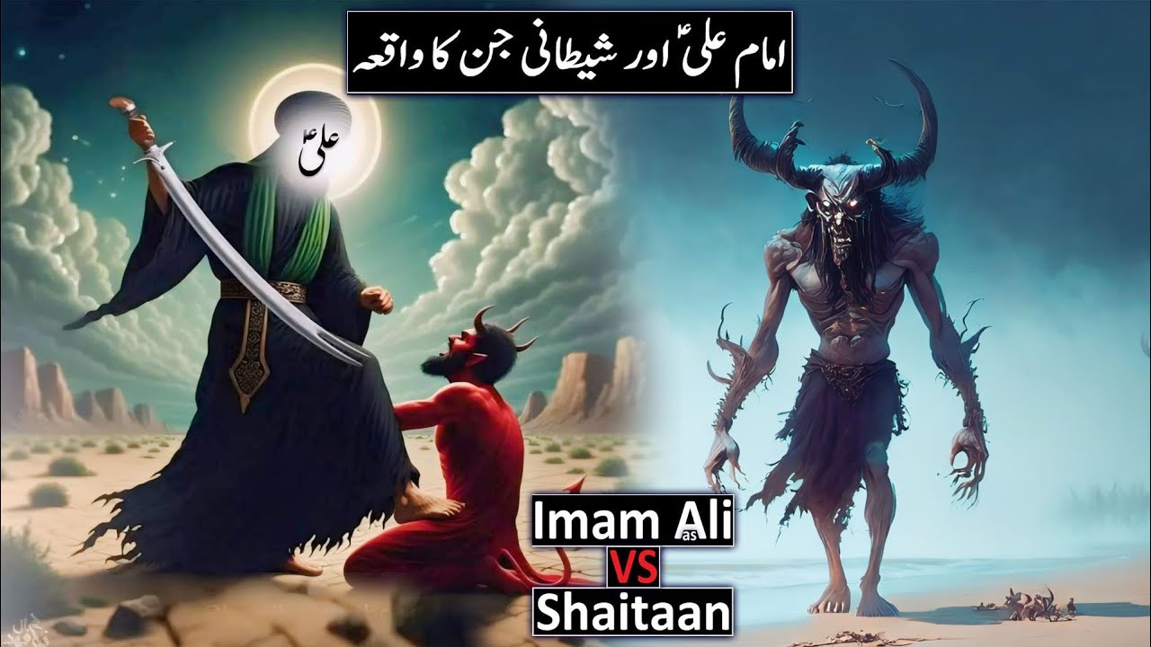 Hazrat Imam Ali as Aur Shaitaan Ka Waqia | Mola Ali Vs Shaitaan | Imam Ali | Raja Sarfaraz Tv