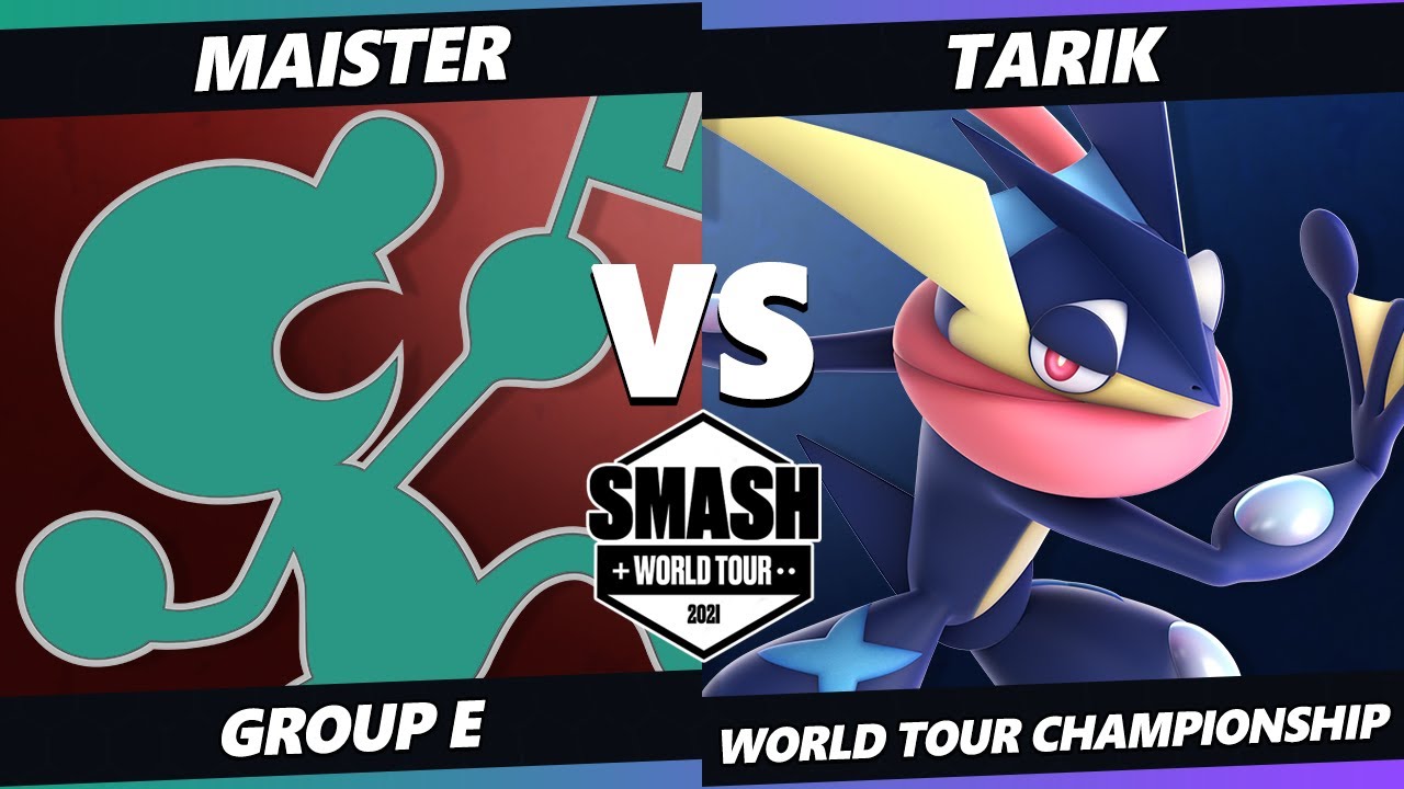 SWT Championship Group E - Maister (Game & Watch) Vs. Tarik (Greninja) SSBU Ultimate Tournament