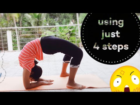 ♤Backbend tutorial || learn to do a backbend using just 4 steps ♤