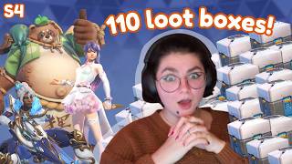 Opening 110 Lootboxes! | Overwatch Season 4!