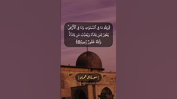 سورة آل عمران الآية ١٢٧ الى ١٢٩ بصوت الشيخ محمد صديق المنشاوي