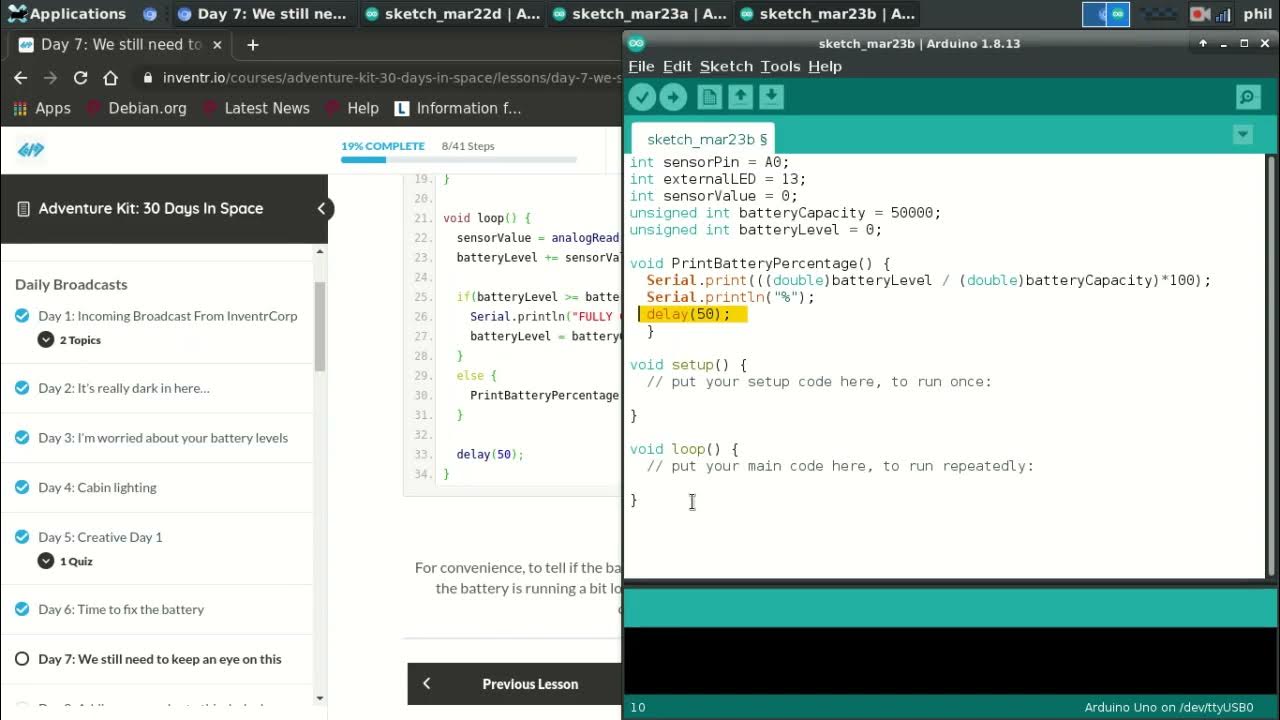 Inventr.io 30 days lost in space - Day 7 - YouTube