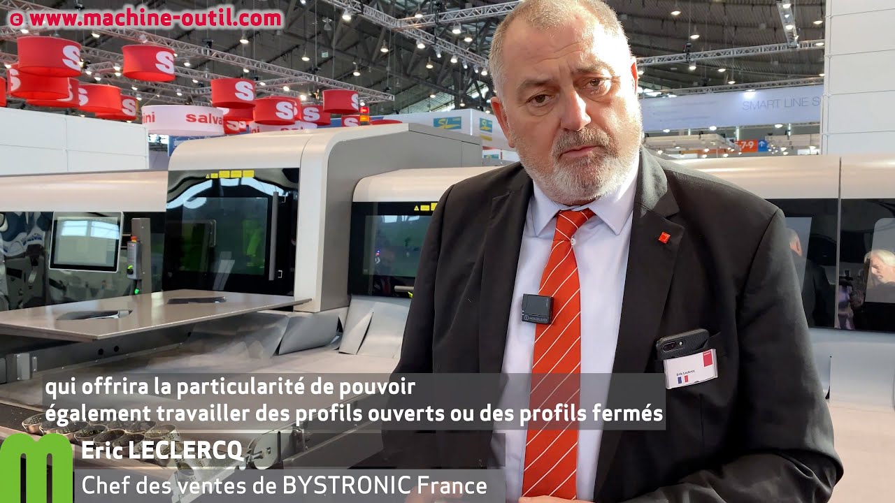 Machine de découpe laser de tubes et profils ouverts - Bystronic ByTube130