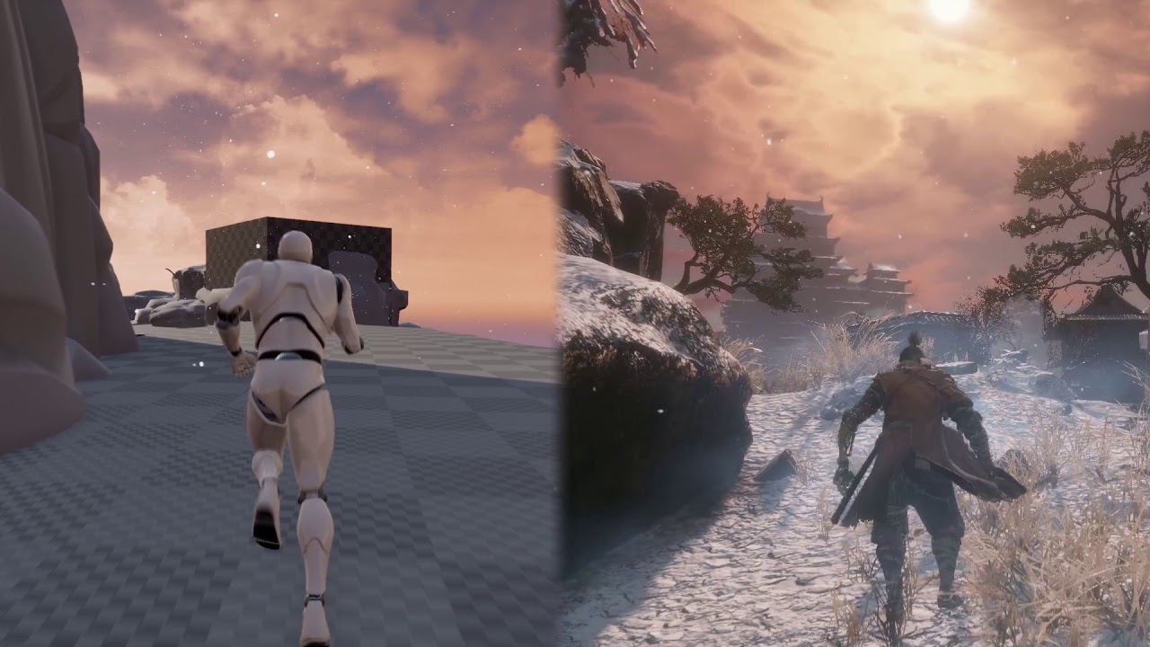 [MbM] SekiroShadows Die Twice Grappling Hook UE4 YouTube