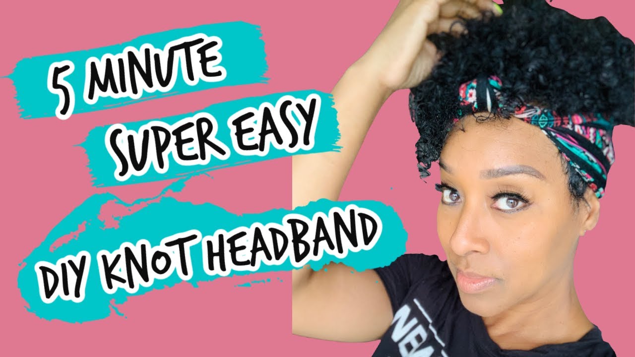 DIY: SUPER EASY KNOT HEADBAND TUTORIAL (NO PATTERN)