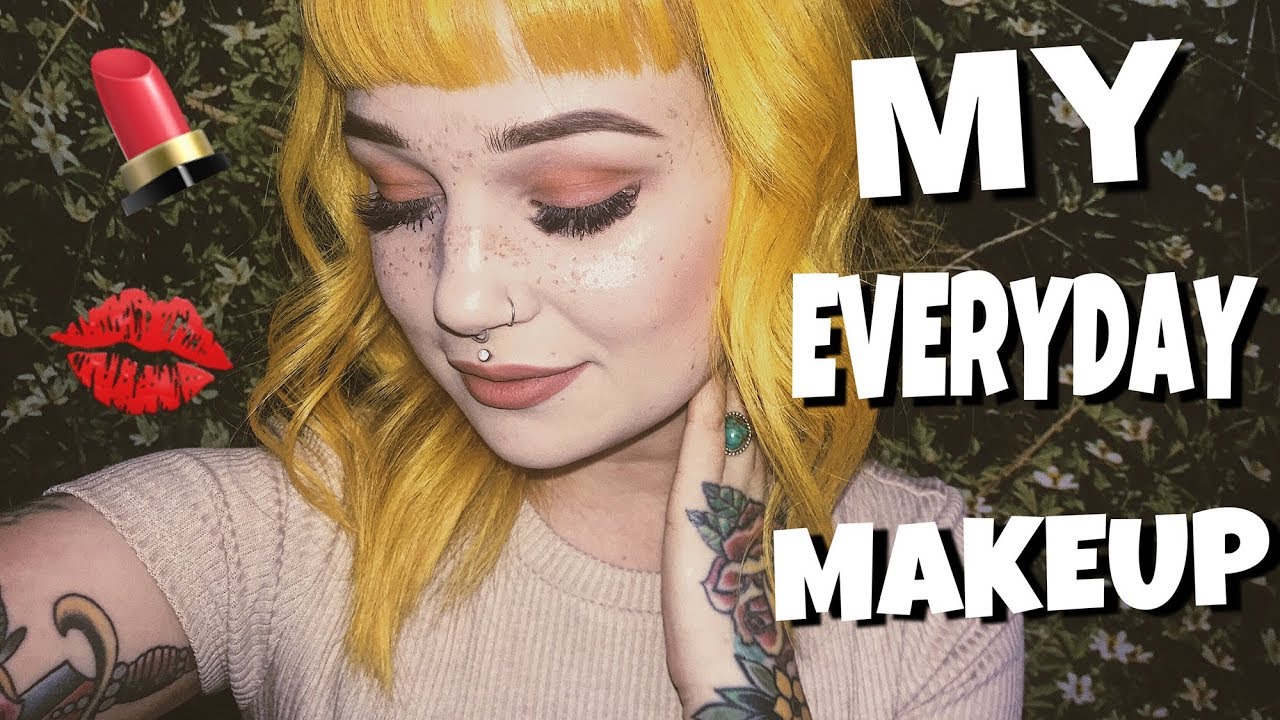 My Everyday Makeup Tutorial - YouTube