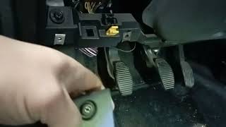 OBD Location, OBD Stecker, Fiat Panda, Bj 2009