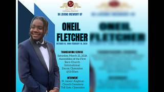 Thanksgiving Service for the Late Oniel Fletcher