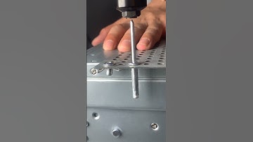 Lantern rivets look like lanterns after riveting, so they are called lantern rivets #rivet