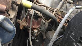 Cranking m130 280se w108 on jump box after pulling spark plugs