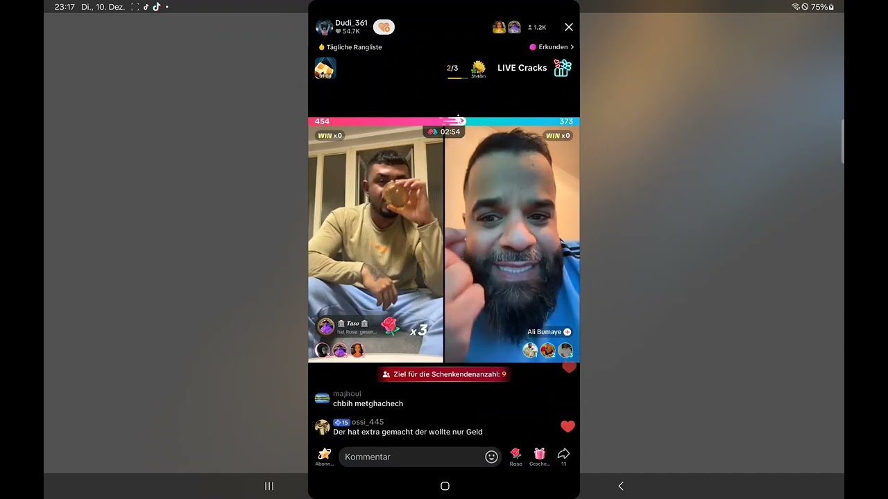 Dudi361 Interview mit AliBumaye Eskalation über SinanG,Manuellsen,LeonMachere,Bushido,Amar47,Bözeman