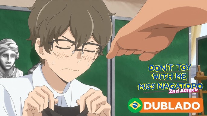 Crunchyroll.pt - S-senpai?!! 😳 ⠀⠀⠀⠀⠀⠀⠀⠀ ~✨ Anime: DON'T TOY WITH ME, MISS  NAGATORO - em breve com dublagem em português