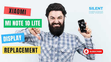 Xiaomi Mi Note 10 Lite | Screen repair | Display replacement | Repair video