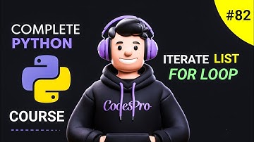 List Iteration using For Loop | Complete python course Day #82