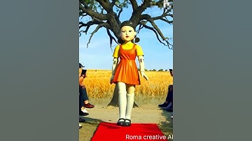 Squid Game AI Mentality Hee Red Carpet #squidgame #squidgame2 #ai #trending #fun #shorts #doll #cute