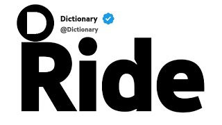 Ride Synonyms | Similar Words 