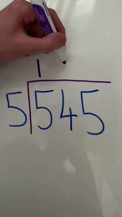 How YOU can divide WITHOUT A Calculator #viral #maths