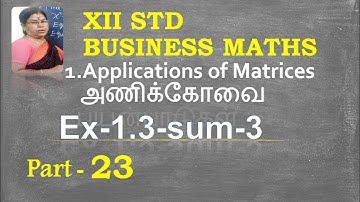 12-BM Ex-1.-3-3 Transition Pby Matrix @Gomathidharmarajan