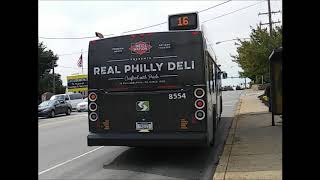 SEPTA Route 16 2011 New Flyer DE40LFR Southbound