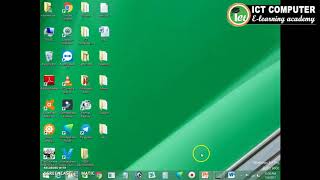 Windows Operating System Part 13|How to add Program shorcut into taskbar|Dateand Time|Displaysetting