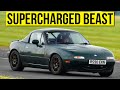 Supercharged MX-5 POV Drive *IN THE RAIN*