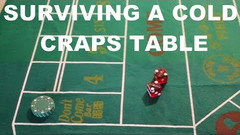 Surviving A Cold Craps Table, Betting the Don