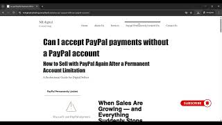 paypal permanently limited account [fix 2026]